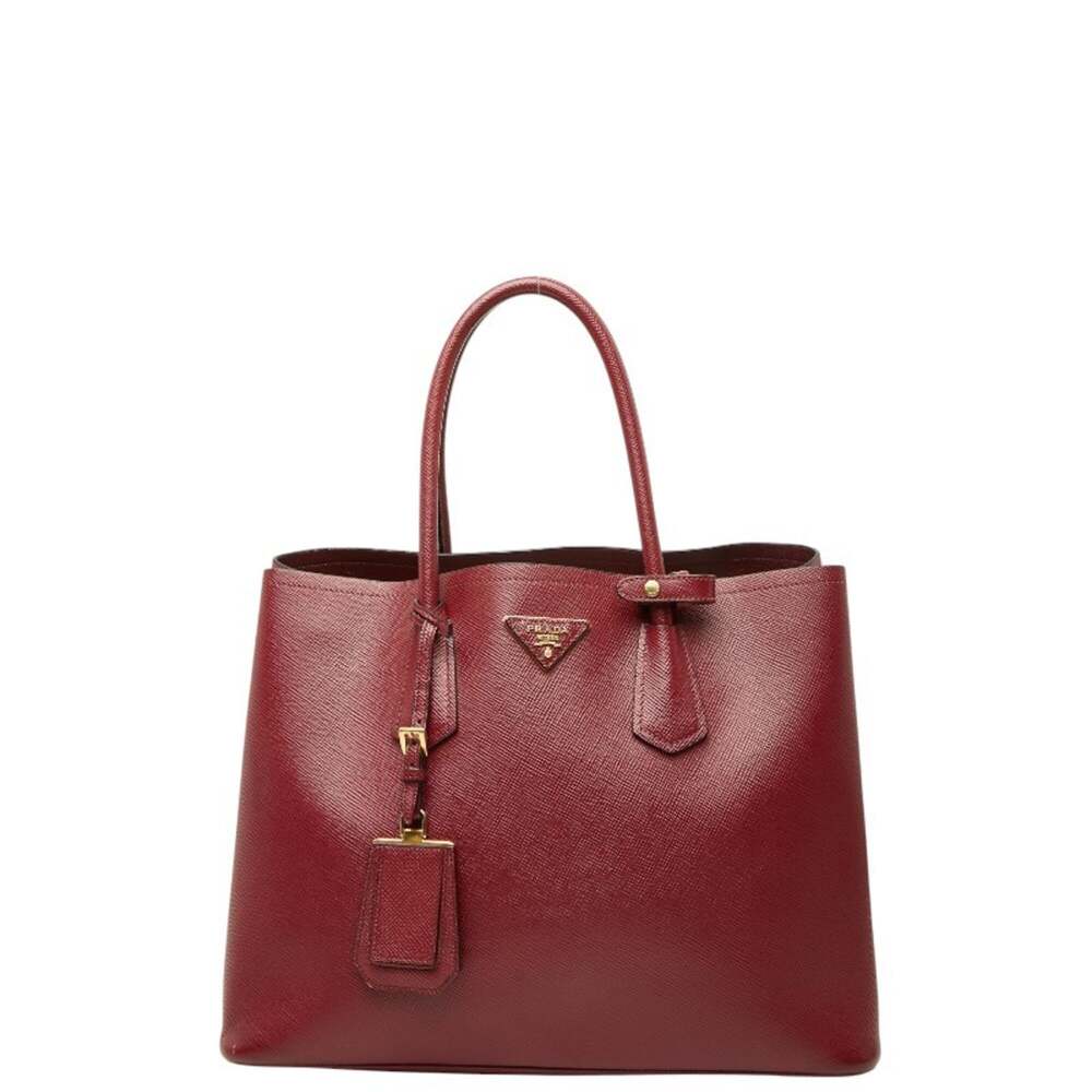 Prada Cuir Double Tote Saffiano Leather #310122P12B